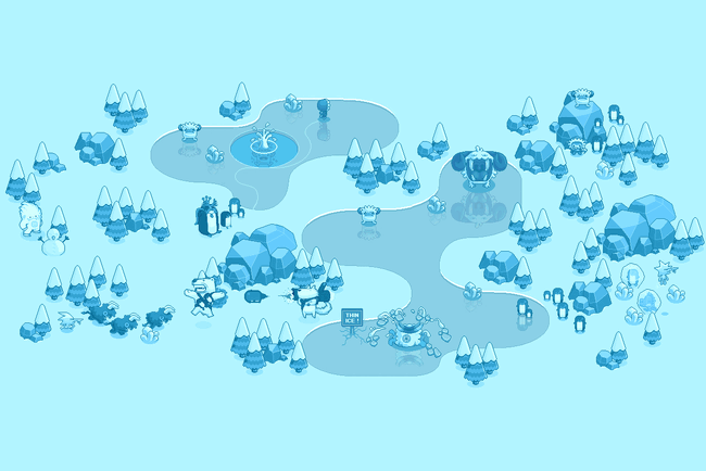 The Winter skin is the 2nd skin released by Nitrome, and takes place in a winter area where several characters and enemies from winter themed Nitrome games appear. It was released around December, 2007