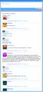 A page displaying all comments for a game