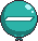 Turquoise balloon