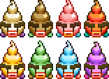 Ice cream characters, Nitrome Wiki