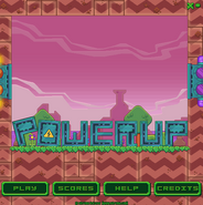 The letters in Power Up can be rearranged to create a circuit between the robot heads.