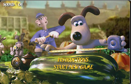 Vege-Mania Game Menu