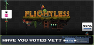 The Flightless advertisement on the Nitrome Facebook page