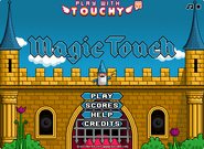 The wizard in the menu of Magic Touch