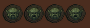 Frames of the Doorbell's sprite. Notice how the sprite has only two frames.