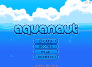 Aquanaut menu