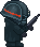 A still sprite of a walking mercenary