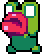 Green Ninja's sprite from Leap Day