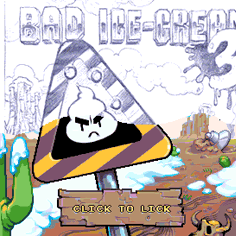 BAD ICE-CREAM - Nitrome (Music Game-Menu) 