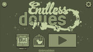 The flying man in the menu of Endless Doves