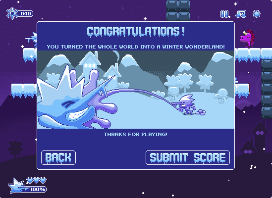 Игра иней. Jack Frost Nitrome.