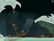 The shipwreck level (present on Version 1.0 Homepage)