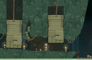 First version of fist level. Cave rock and little non-interactive art is present.