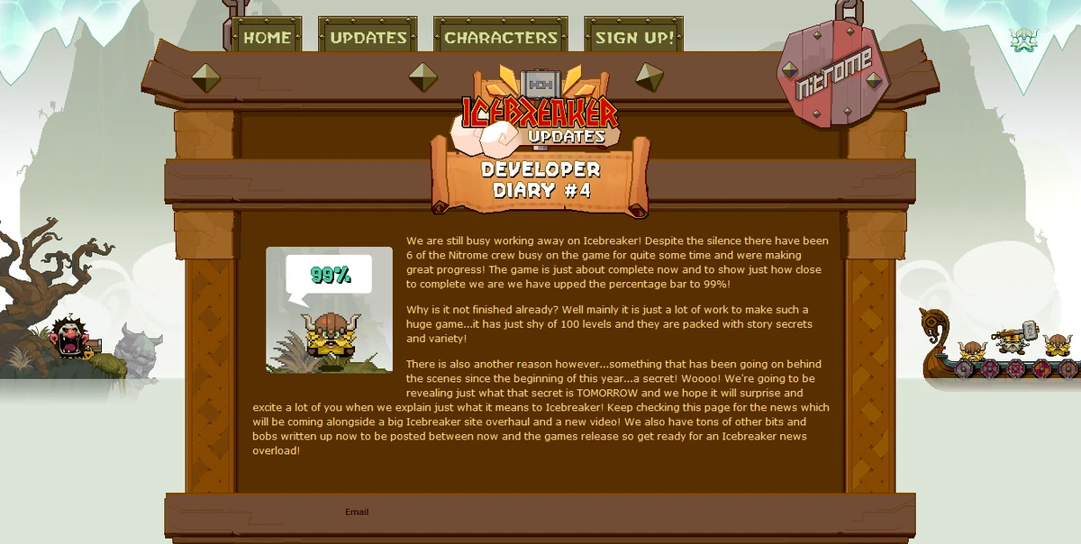 Icebreaker website Nitrome Wiki Fandom