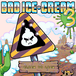 BAD ICE-CREAM - Nitrome (Music Game-Menu) 