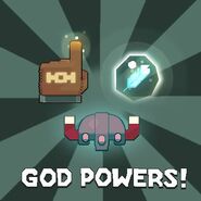 A God Powers advertisement