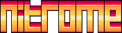 An alternative version of the Nitrome logo, seen in this blog post