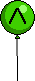 Green balloon