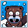 An avatar of the beaver