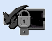 The locked icon for level 1