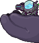 Blue in the Rex209 in the game Nitrome Must Die