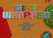 The titlescreen for Gift Wrapped