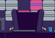 The Nitrome Boss in his chair