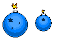 Some space bombs variations