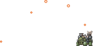 The mutant turtle firing a continuous stream of bullets