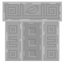 The door before opening