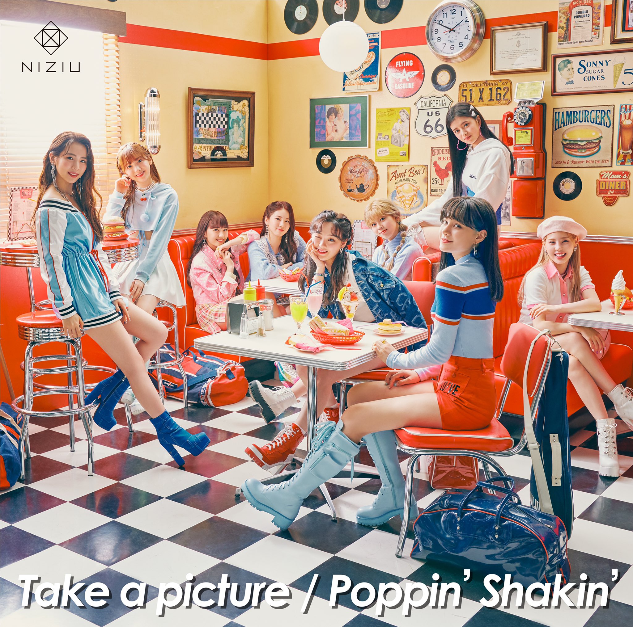 Take a picture / Poppin' Shakin' | NiziU Wiki | Fandom