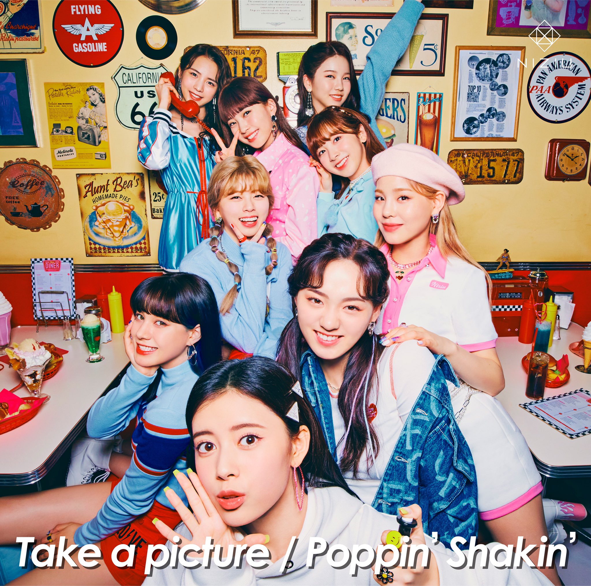 Take a picture / Poppin' Shakin' | NiziU Wiki | Fandom