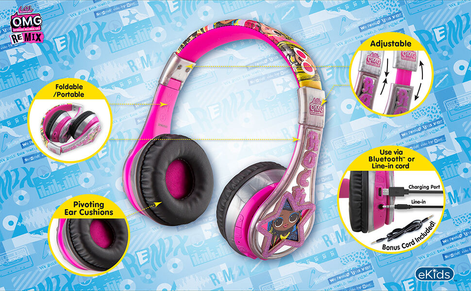 Lol surprise wireless headphones hotsell