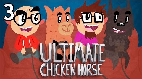 Ultimate Chicken Horse with Friends - Episode 3 - Glue Collusion