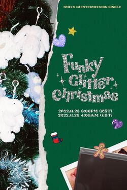 NMIXX funky glitter Christmas リリー NMIXX 