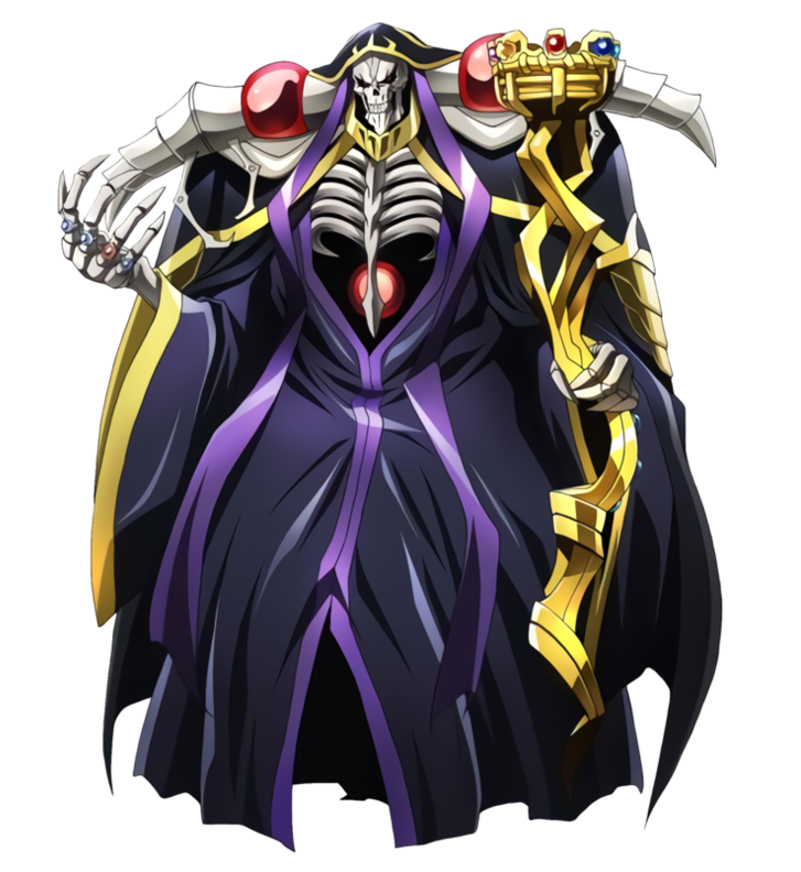 Blusa Camisa Anime Overlord Personagens Ainz Ooal G2184