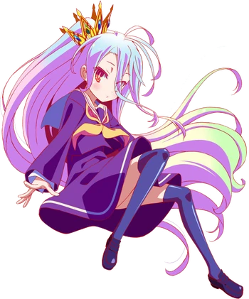 白| no game no life 游戏人生 wiki | fandom