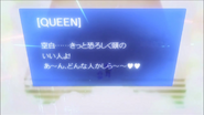 Queen's message in game chat