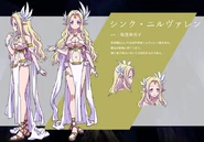 Shinku Nirvalen visualmente en la película