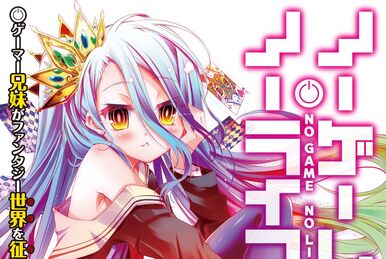 No Game No Life: Shior & Sora Blank Notebook (hc)