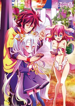 No Game No Life Zero Character Designs : r/anime