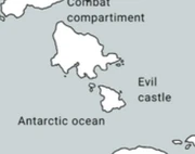 Garalm Continent  close up from Great war redraw map