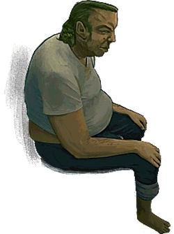 sunboy sitting