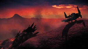 Неблагоприятный выжженный мир