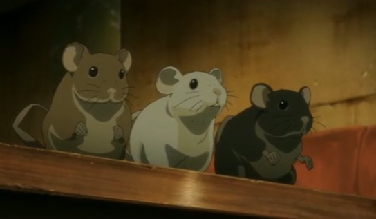 Rat Ramen Japanese Noodles Mouse Anime Kawaii' Sticker | Spreadshirt