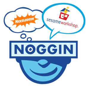 One of Noggin's logos featuring Sesame Workshop