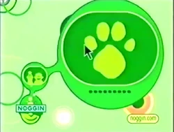 Blue s Clues Schedule Icon (2000-2002)