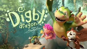 Digby Dragon Title Card