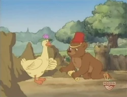 Music ostrich Screenbug