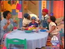 Snowman with bow tie